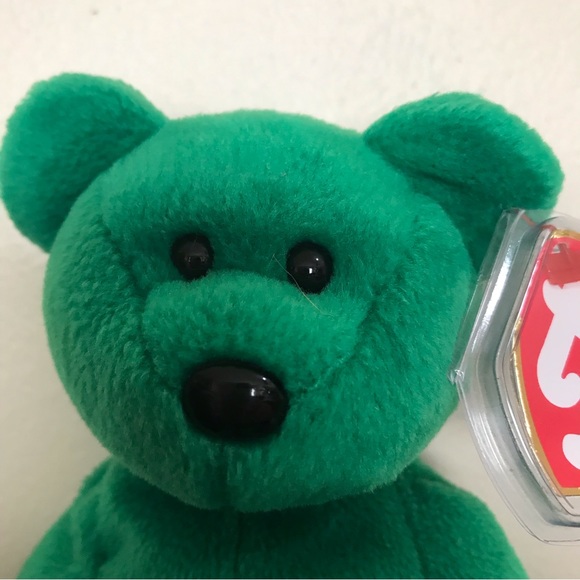 Vintage 1997 | Erin the Bear | TY Beanie Baby Original | 405 Stamped | Tags - Picture 2 of 14